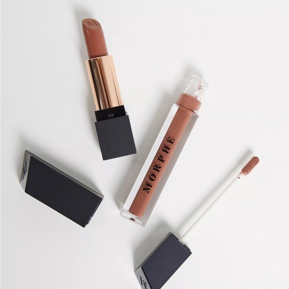 New Morphe Out & A Pout Cocoa Nude Lip Duo - Picture 3 of 7